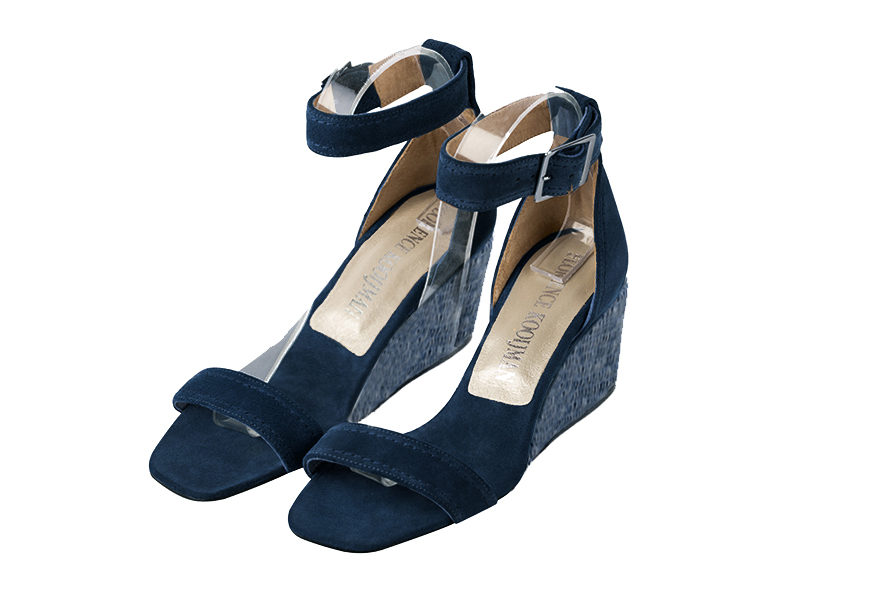 bleu marine dress sandals for women - Florence KOOIJMAN